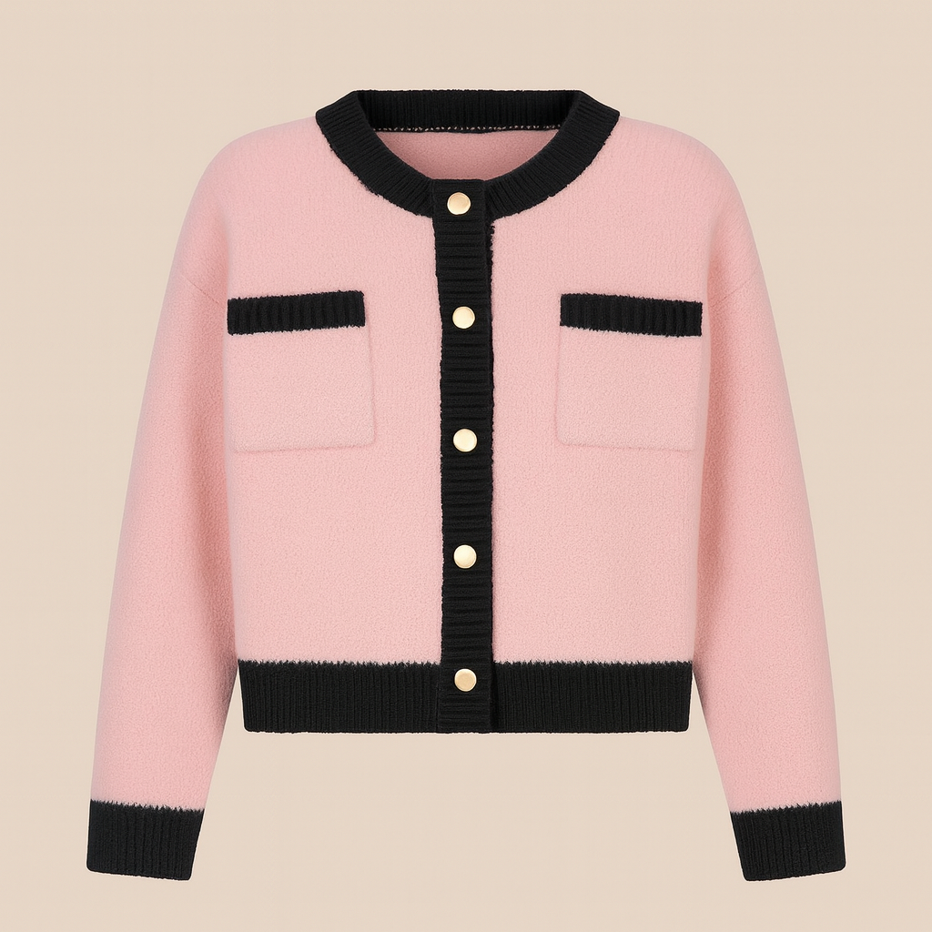 Aria Knit Button Cardigan – Simple, Cozy & Feminine