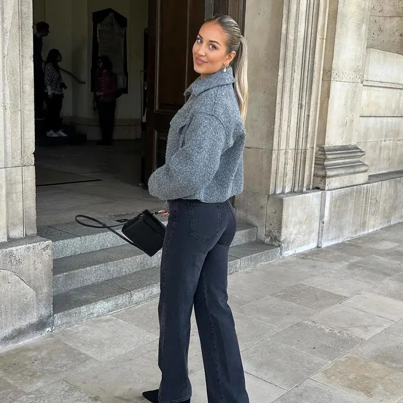 Celeste Tweed Jacket – Chic, Cropped & Timeless