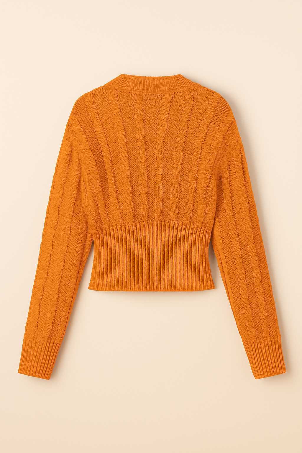 Sienna Knit Sweater – Cozy Twist Design & Elegant Fit