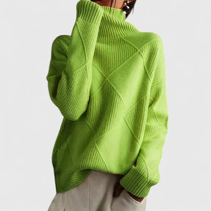 Simone | Turtleneck Wool Sweater