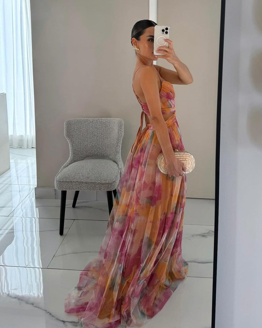 Dorte | Floral Maxi Dress