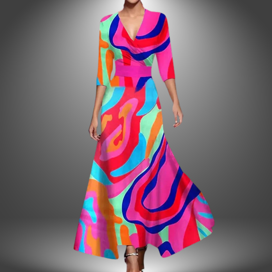 Ada | Stylish Floral Maxi Dress