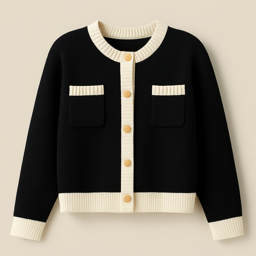 Aria Knit Button Cardigan – Simple, Cozy & Feminine