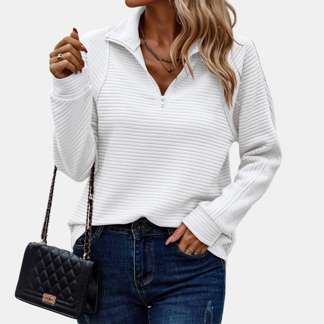 Irish | Half-Zip Detailed Pullover