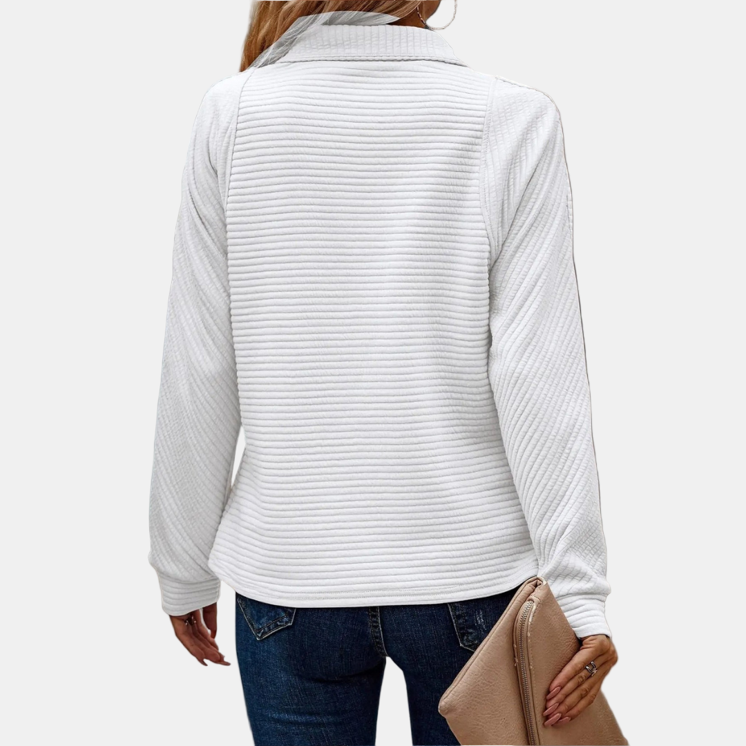 Irish | Half-Zip Detailed Pullover