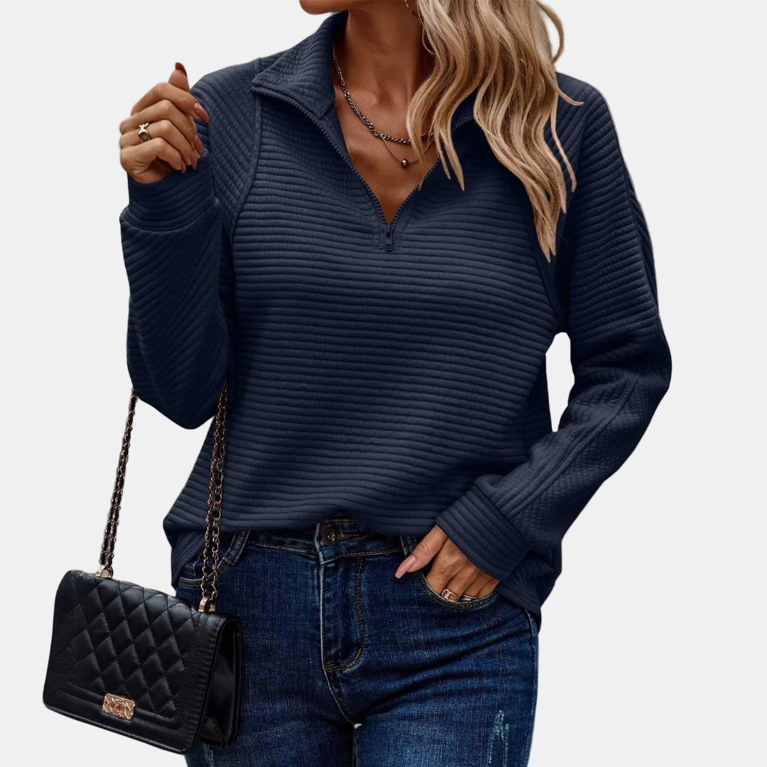 Irish | Half-Zip Detailed Pullover
