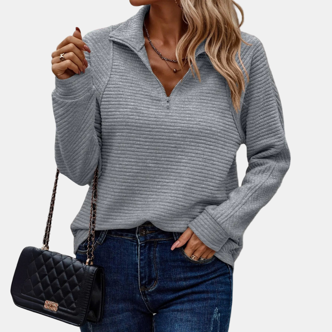 Irish | Half-Zip Detailed Pullover