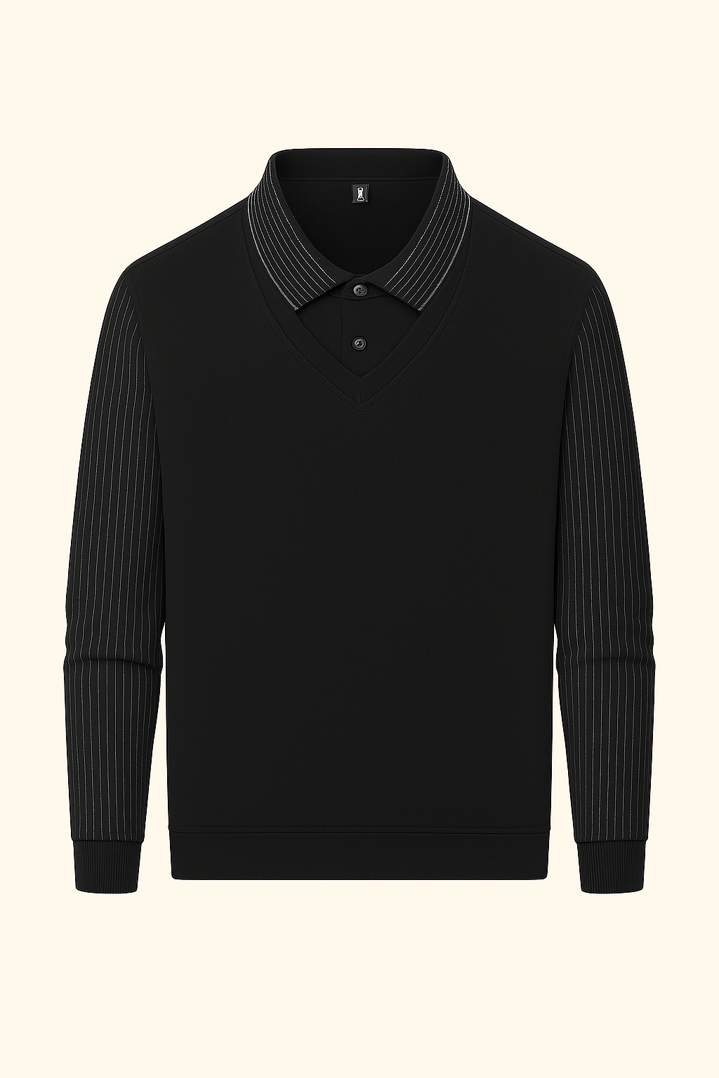 Noah Layered Polo – Effortless Smart Style