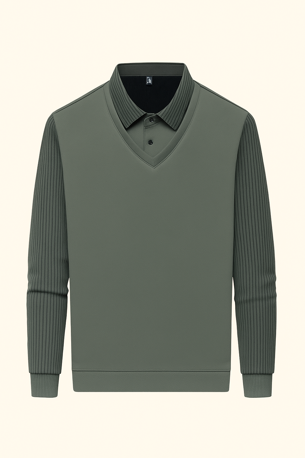 Noah Layered Polo – Effortless Smart Style