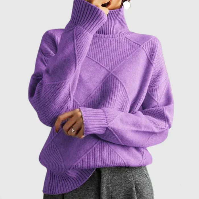 Simone | Turtleneck Wool Sweater