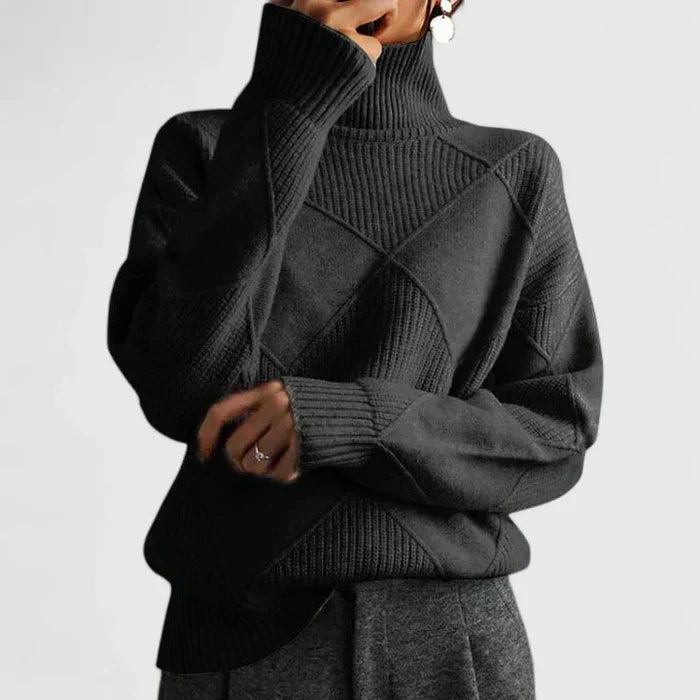 Simone | Turtleneck Wool Sweater