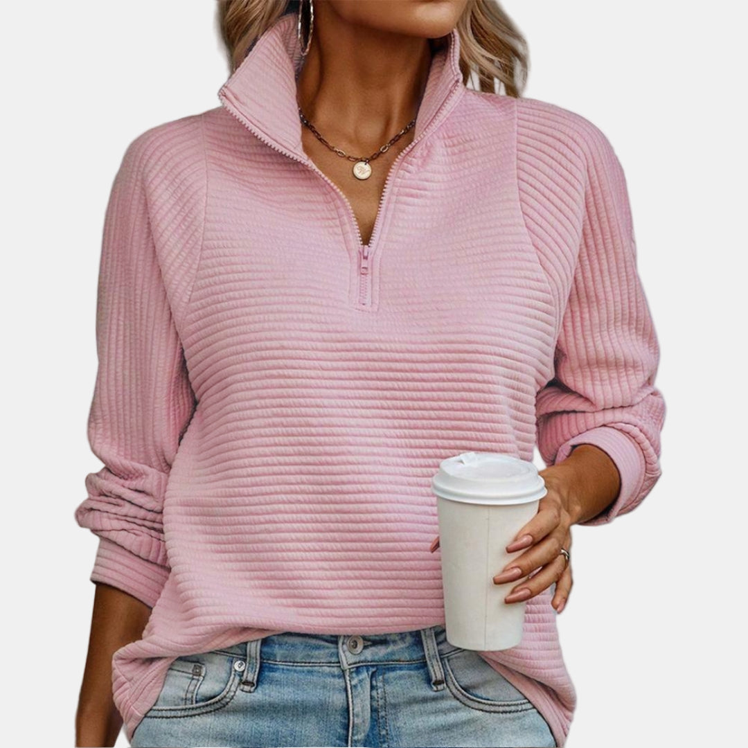 Irish | Half-Zip Detailed Pullover