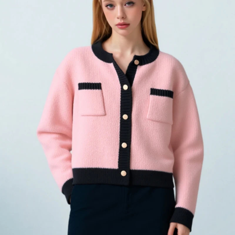 Aria Knit Button Cardigan – Simple, Cozy & Feminine