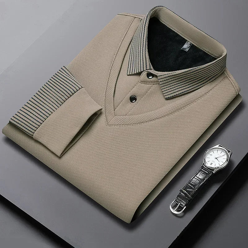 Noah Layered Polo – Effortless Smart Style