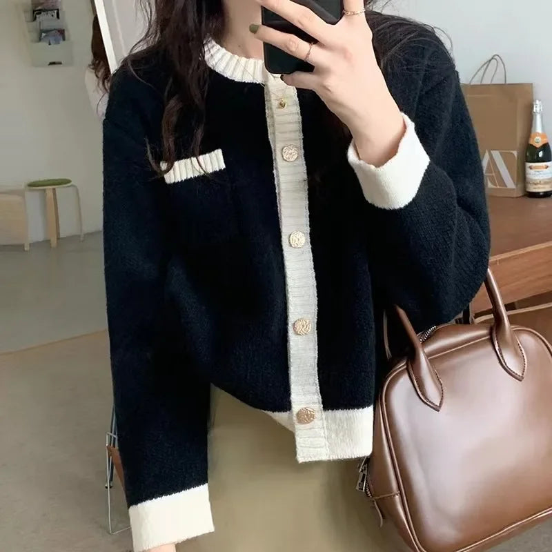 Aria Knit Button Cardigan – Simple, Cozy & Feminine
