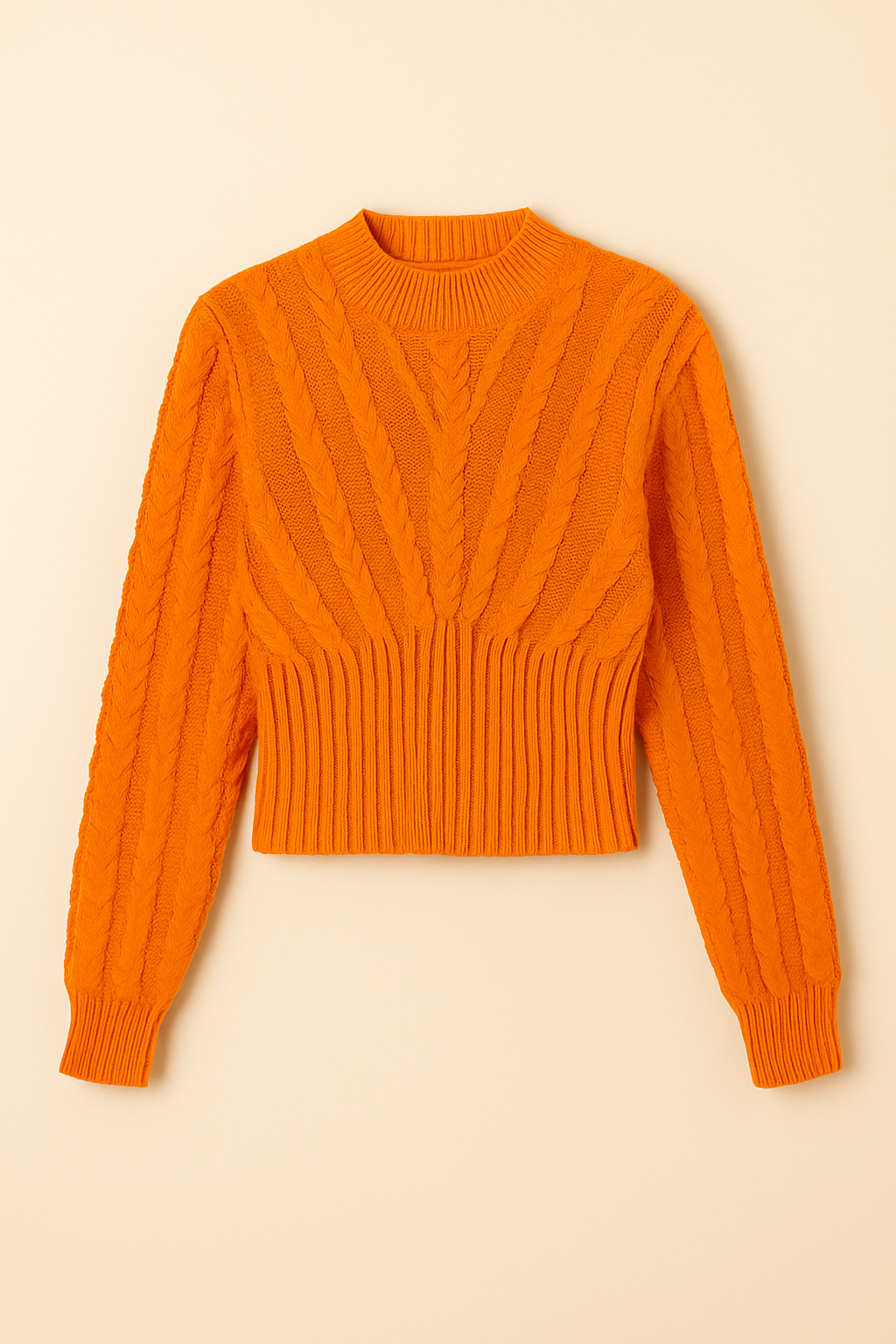 Sienna Knit Sweater – Cozy Twist Design & Elegant Fit