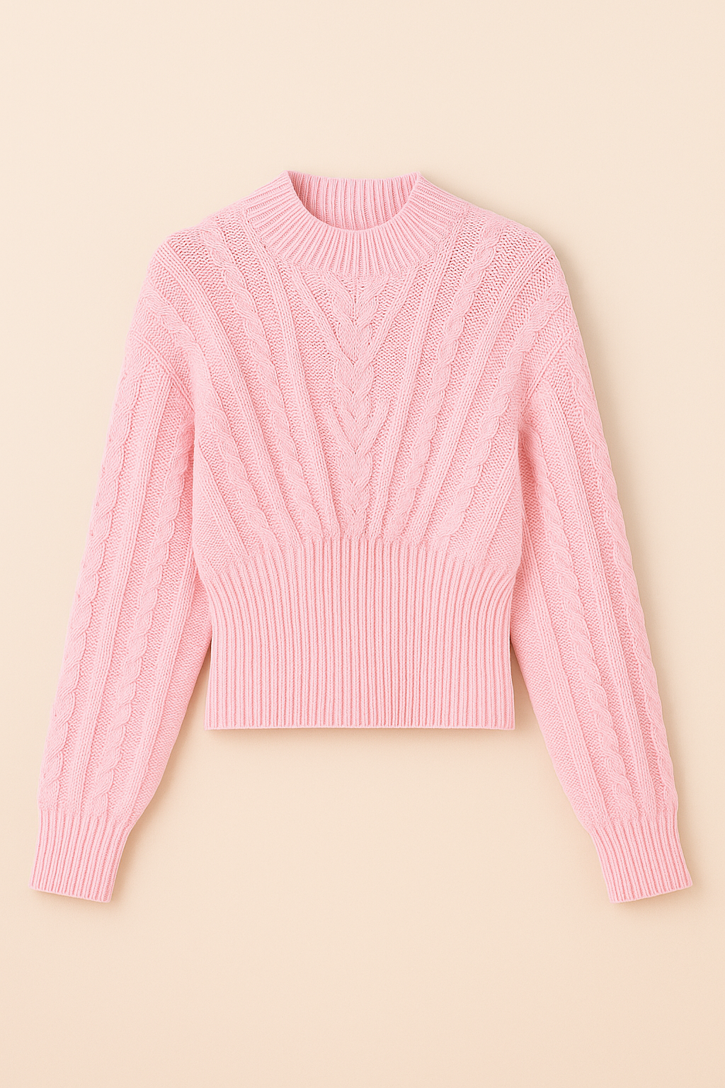 Sienna Knit Sweater – Cozy Twist Design & Elegant Fit