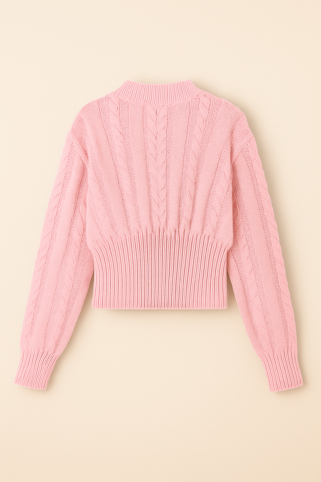 Sienna Knit Sweater – Cozy Twist Design & Elegant Fit