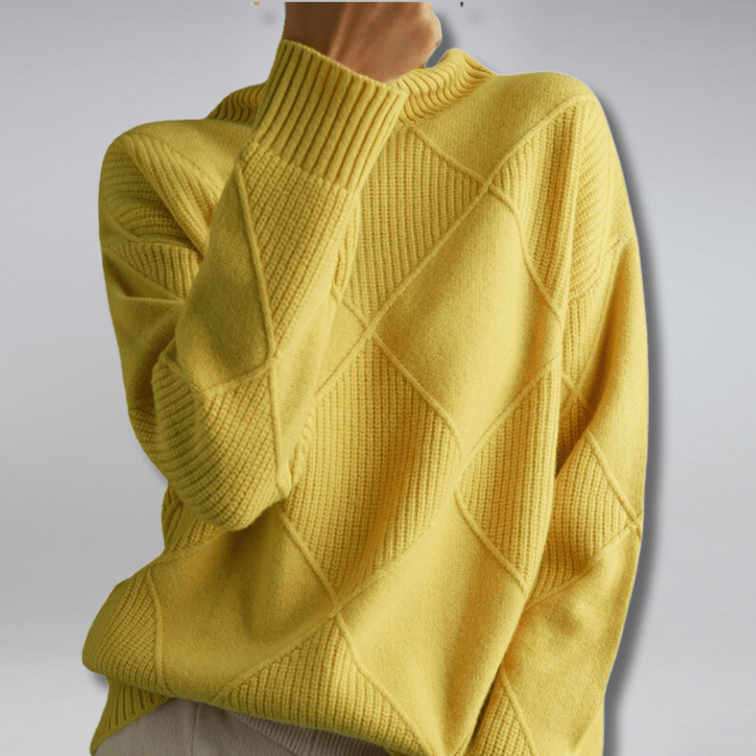 Simone | Turtleneck Wool Sweater