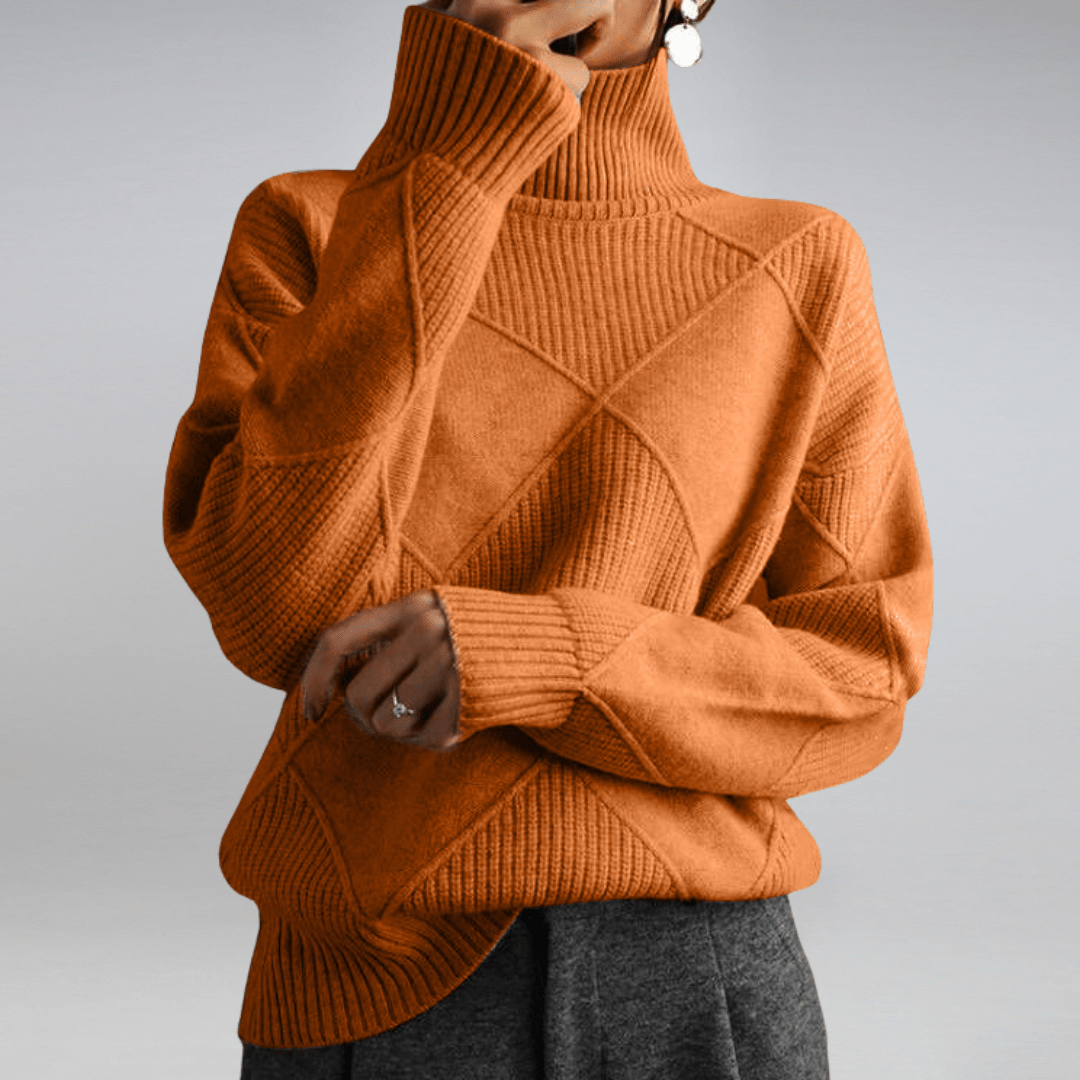 Simone | Turtleneck Wool Sweater