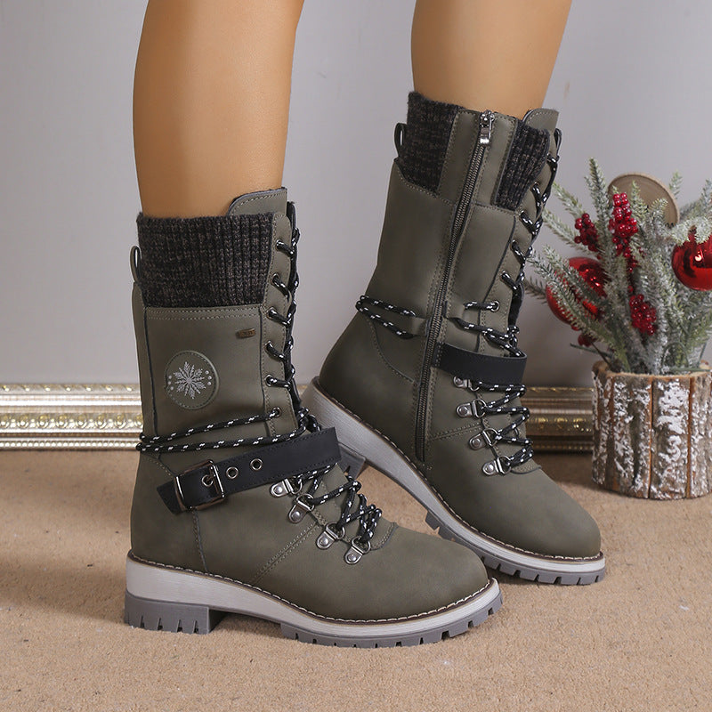 Virelle - Comfort Lace-Up Boots