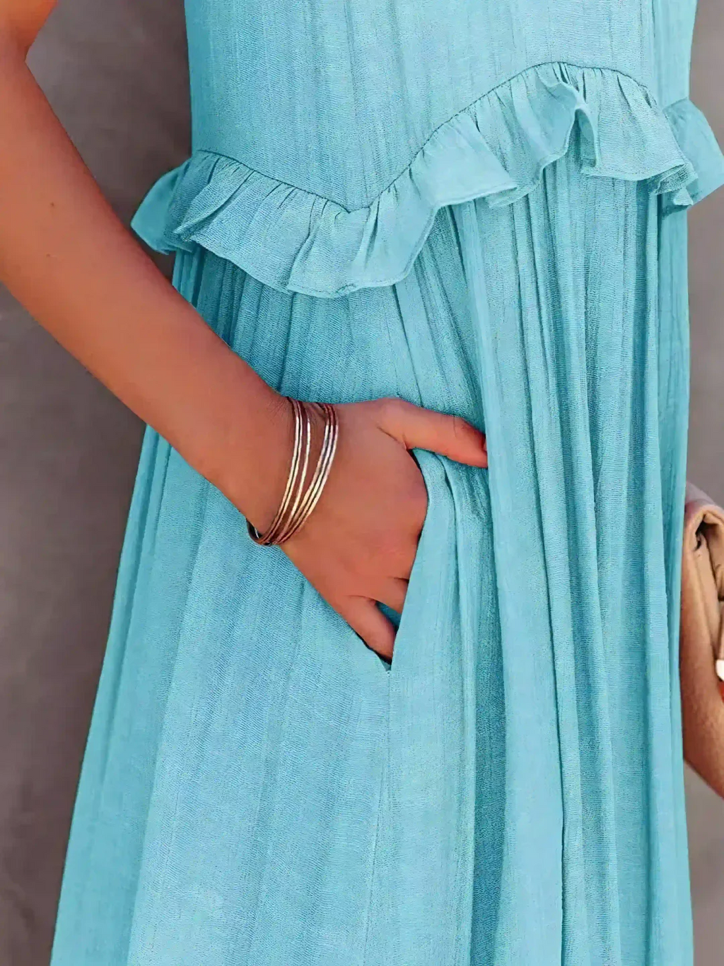 Elsie - Ruffle Maxi Dress