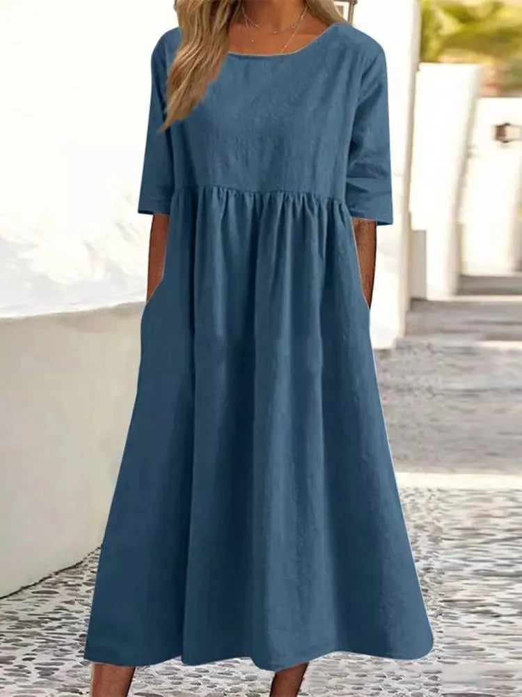 Nora – Casual Loose Dress