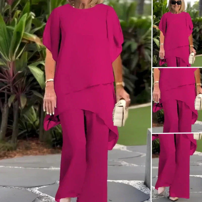 Herlene | Chic Top and Pants Set