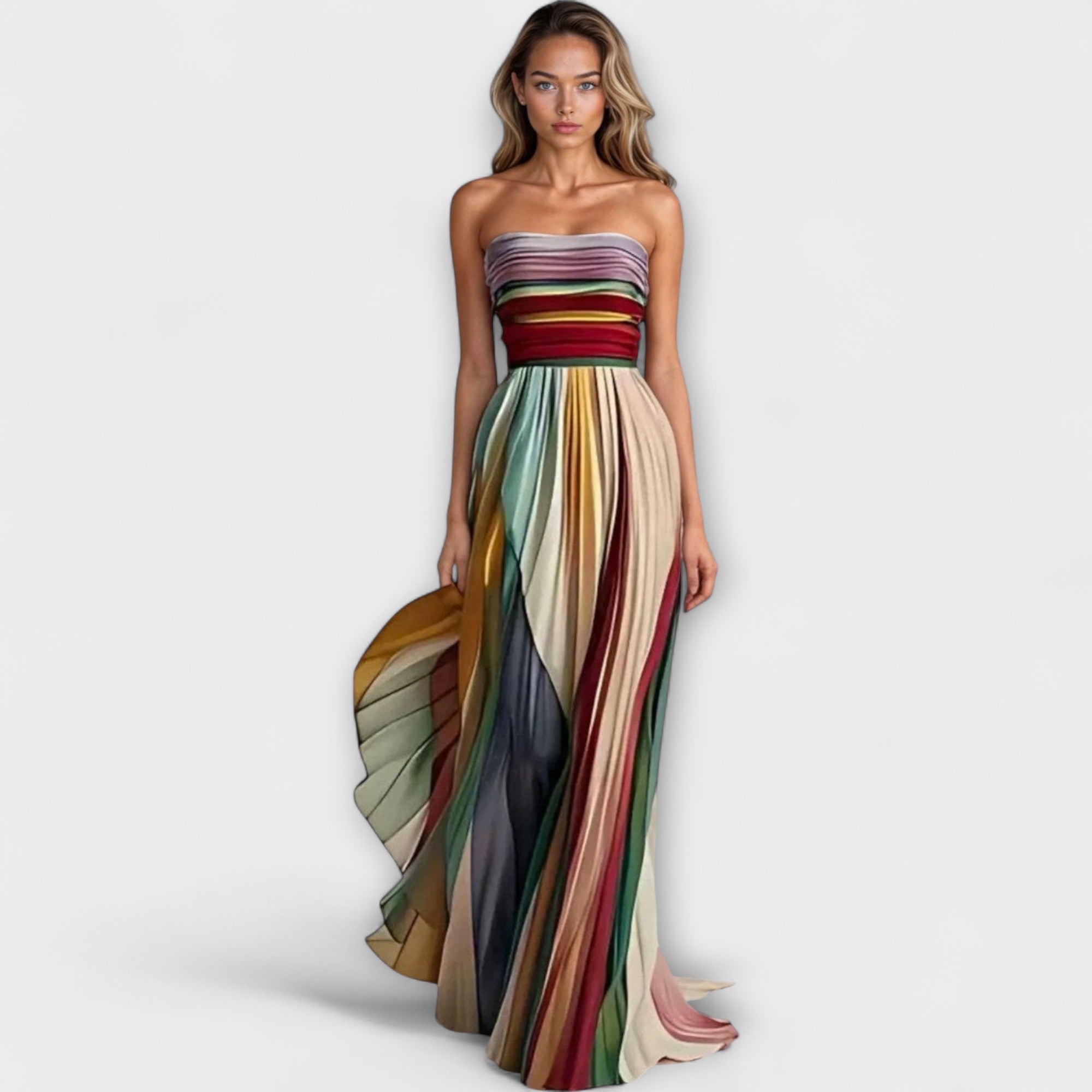 Flora - Colorful Sleeveless Dress