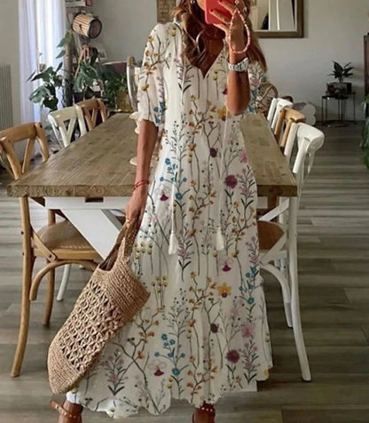 Dianna | Boho Tummy Coverage Dress